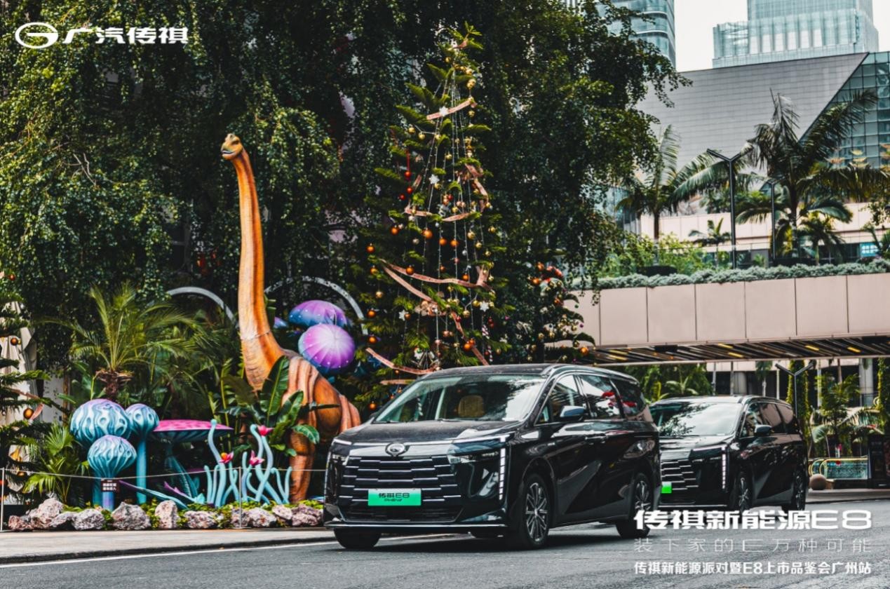 赛酷体育25万元以内最好的家用车传祺新能源E8世界区域满爱交付(图9)